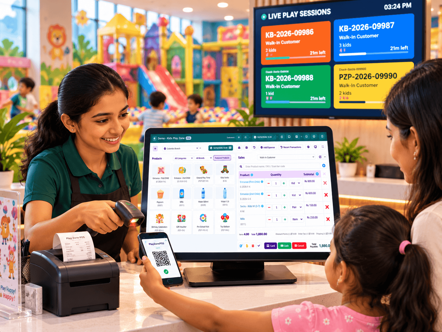 Counter checkout