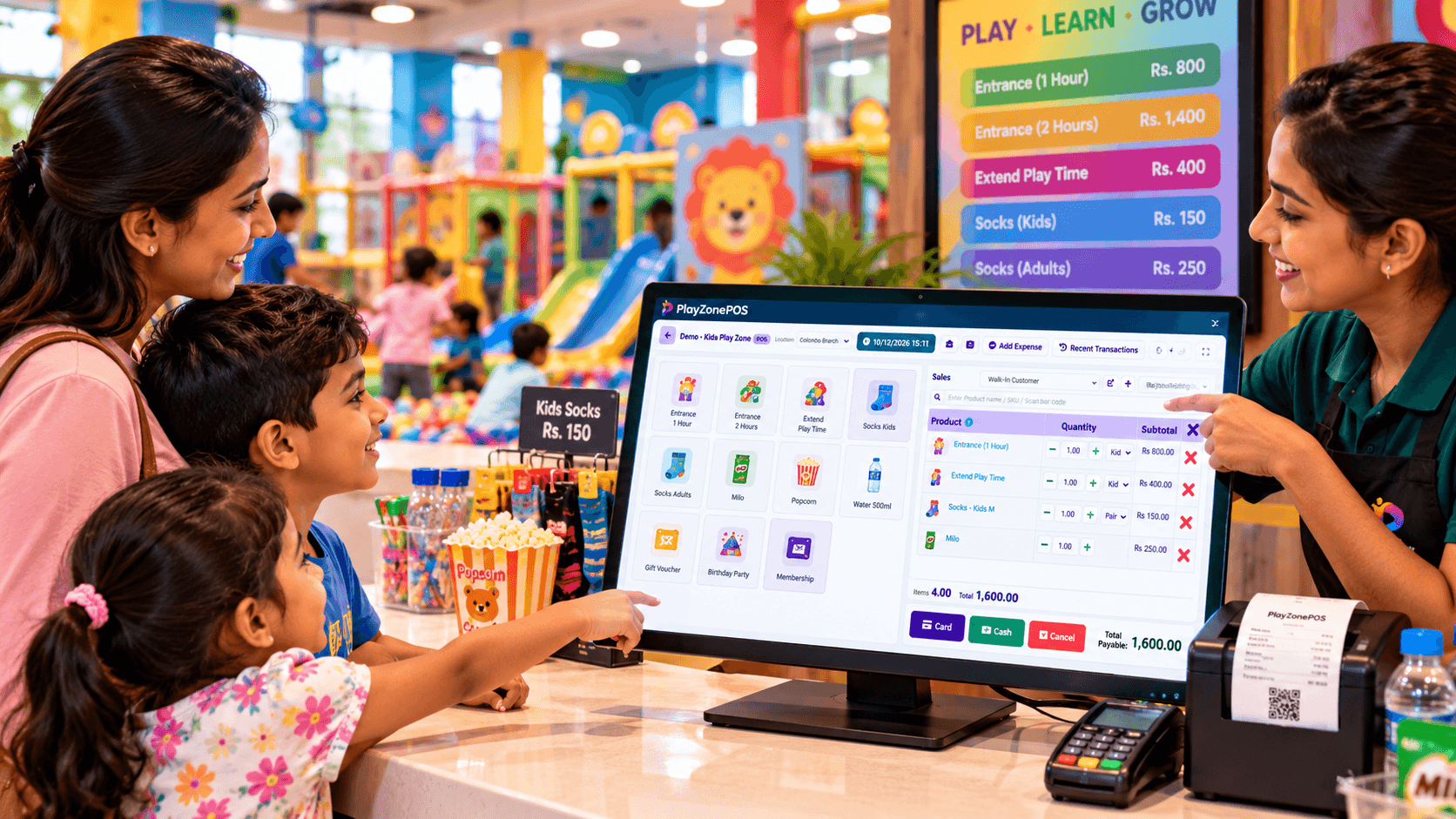 Fast counter checkout